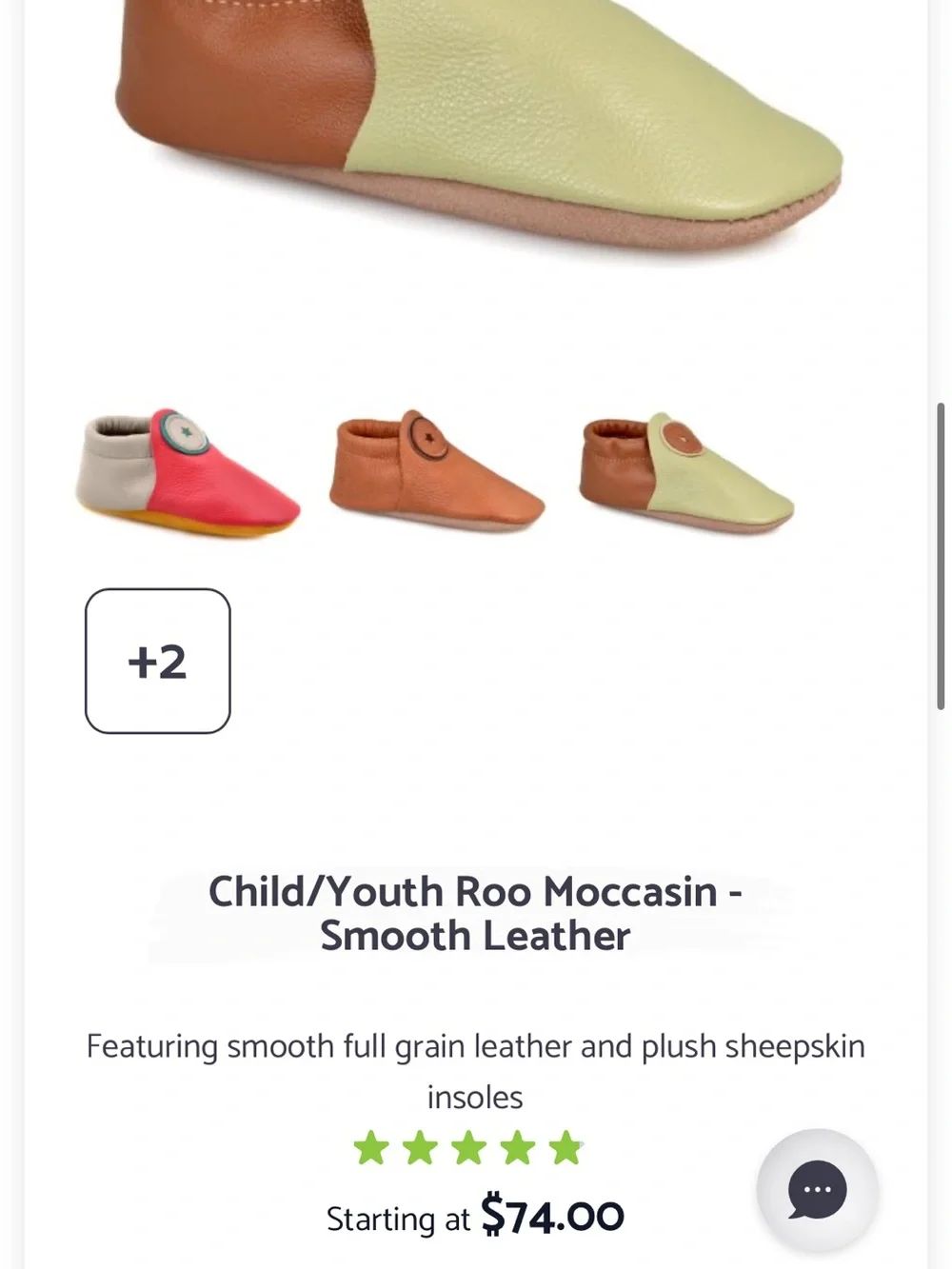 GUC Softstar Children’s Roo Moccasin 13/1
